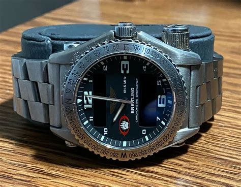 blackwater breitling watch for sale|breitling emergency mission watch.